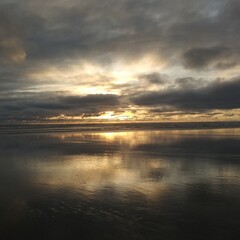 Fototapeta premium ocean sunset