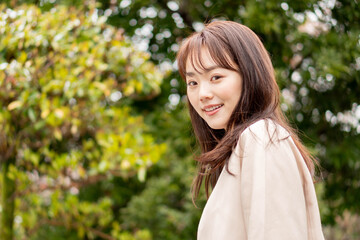 Fototapeta premium スーツ姿の女性