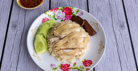 Thai food - Khao Man Ghai Kai 