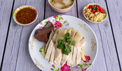 Thai food - Khao Man Ghai Kai 
