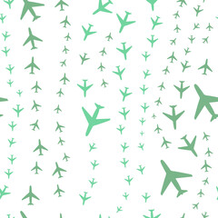 Plane pattern vector