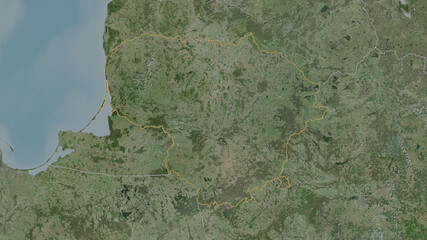Lithuania - overview. Satellite © Yarr65