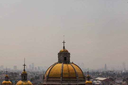 Amazing Shot Of The Basilica Of Our Lady Of Guadalupe In Mexico