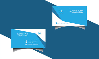 creative corporate business card design template