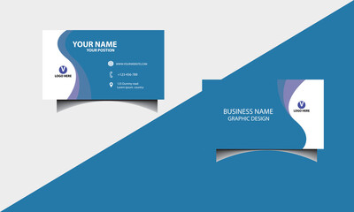 modern corporate business card design template