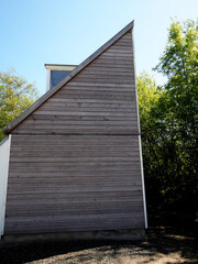 Fototapeta na wymiar Tiny smalll house made of wood