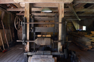 Water sawmill. Norway