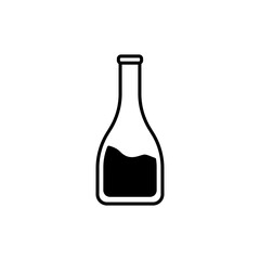 Scientific bottle icon