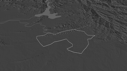 F.C.T., Pakistan - outlined. Bilevel