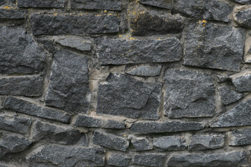 Obraz premium Stones with concrete texture, close up shot, background