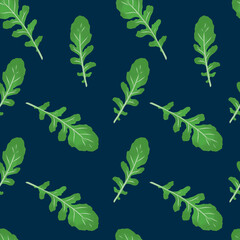 
ベビーリーフのシームレスパターン素材