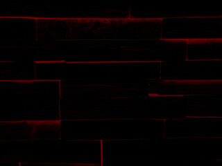 Beautiful abstract red grunge marble on black background and orange granite tiles floor on red background, love black wood banners graphics, art mosaic decoration