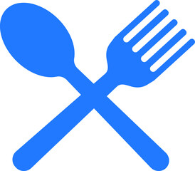 Fork and spoon icon,  Cutlery icon vector illustration