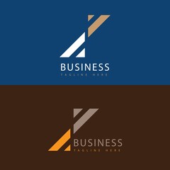 Business abstract logo vector 