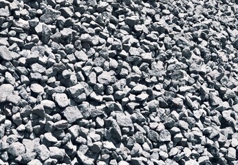 small grey stones close up for textures