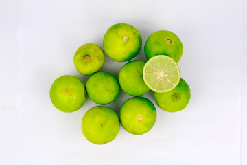 lemon isolated on white background 