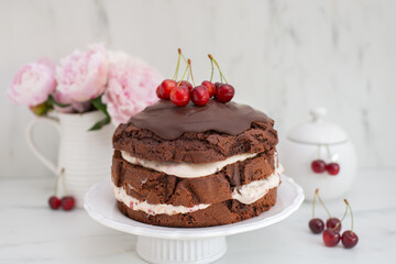 chocolate cherry cake