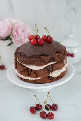 chocolate cherry cake