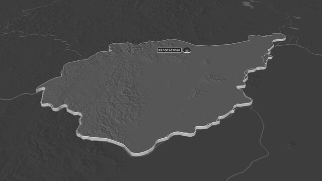 Yevrey, Russia - extruded with capital. Bilevel