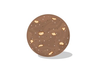 Ragi Laddu,Nachni Laddu Indian Sweets or Mithai Food Vector