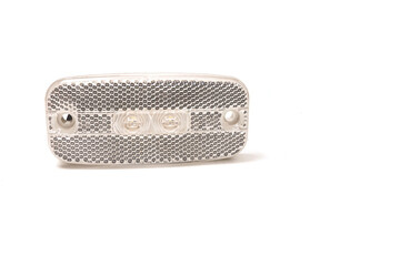 Truck rear LED side light isolated white background