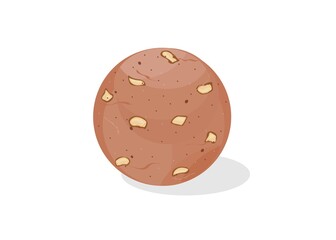 Ragi Laddu,Nachni Laddu Indian Sweets or Mithai Food Vector