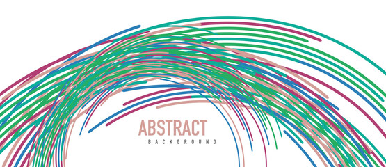 Аbstract moving colorful lines vector backgrounds for cover, placard, poster, banner or flyer