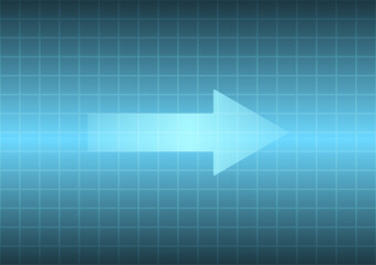 Abstract light blue of polygonal net wall background.Technology glitter arrow screen texture illustration of graphic design at modern.