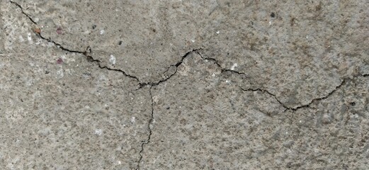crack gray concrete cement floor texture