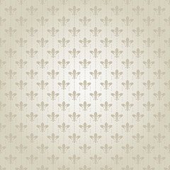 Silver background in vintage style wallpaper texture. Elegant template for your design. Vector background image.