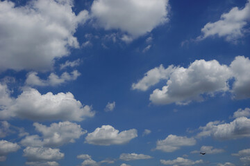 art   Beautiful sky floating clouds picture