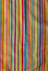 bright striped rainbow design fabric texture