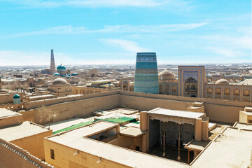 View of Khiva, Uzbekistan