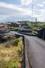 Walk on the Azores archipelago. Discovery of the island of Pico, Azores. Madalena