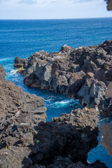 Walk on the Azores archipelago. Discovery of the island of Pico, Azores. Madalena