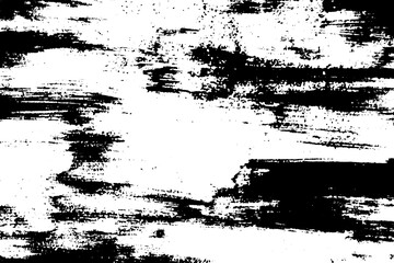 Grunge background black and white. Dark texture dirty. Rust effect. Distressed overlay texture of cracked. Halftone vector illustration, Eps 10.
