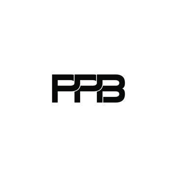 ppb letter original monogram logo design