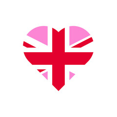 Obraz premium Pink Jack Symbol. Vector Illustration