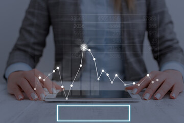 Unstable High Risk Trend Movement Performance Financial Chart Status Report