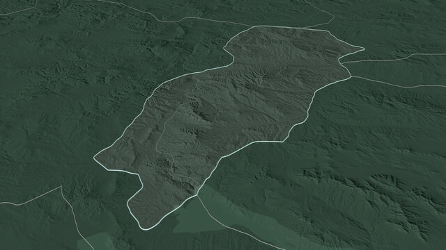 Kirikkale, Turkey - outlined. Administrative