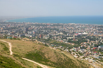 Obraz premium Panorama of Makhachkala. Dagestan, North Caucasus, Russia.