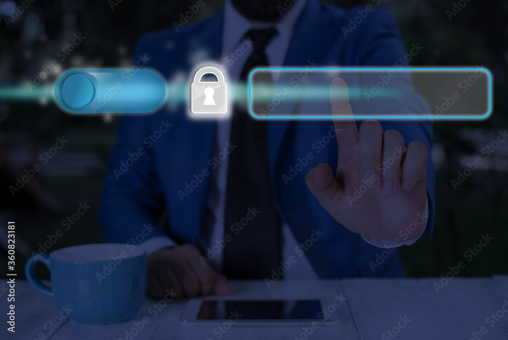 Poster graphics for web data information network security application system
