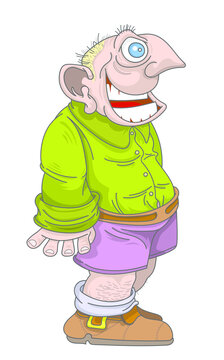 Vacancier en short