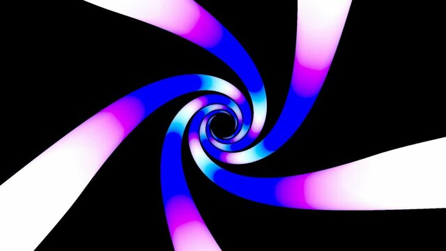 Abstract CGI motion background with expanding/collapsing colored shapes (full HD 1920x1080, 30 fps).