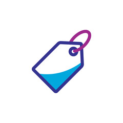 price tag icon logo illustration design