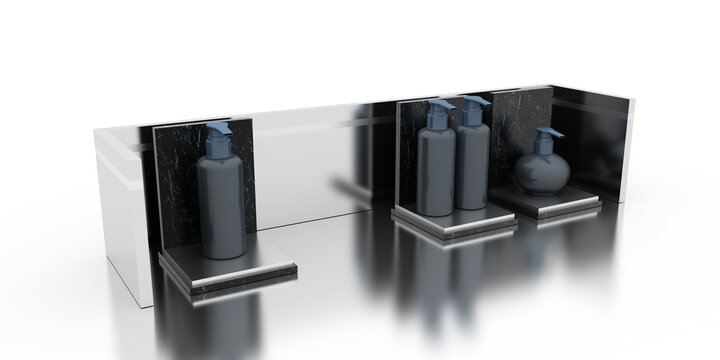 Beauty display, free template design, orginal 3d rendering