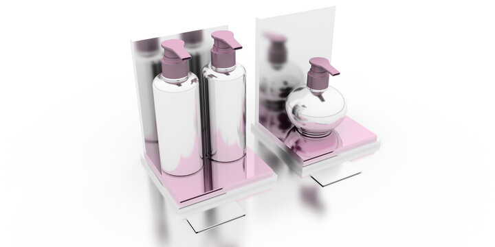 Beauty display, free template design, orginal 3d rendering