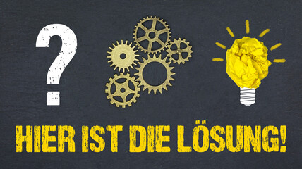 Hier ist die Lösung! 