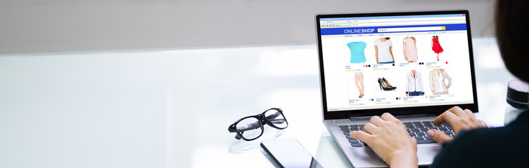 Woman Online Shopping