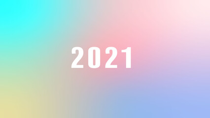 pastel gradient background new year 2021